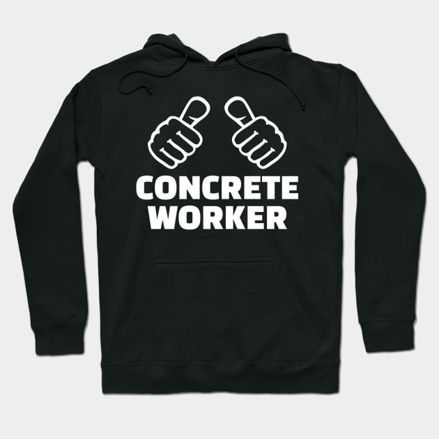 Concrete worker Hoodie by Designzz